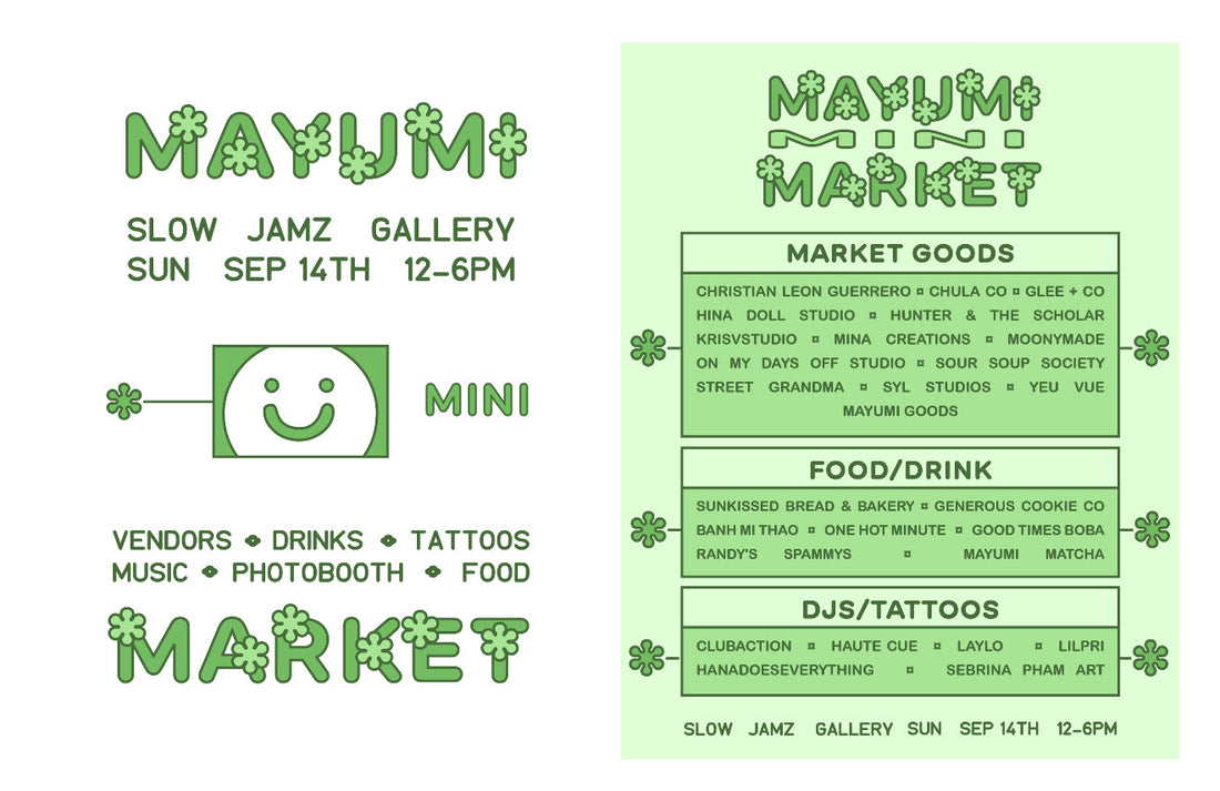 YEU VUE x Mayumi Mini Market