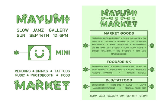 YEU VUE x Mayumi Mini Market
