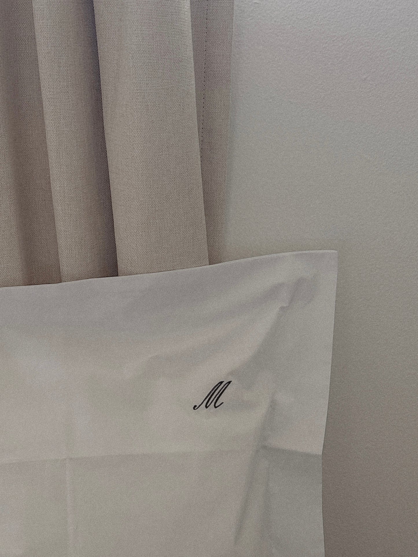 YONI – Custom Initial Pillowcase