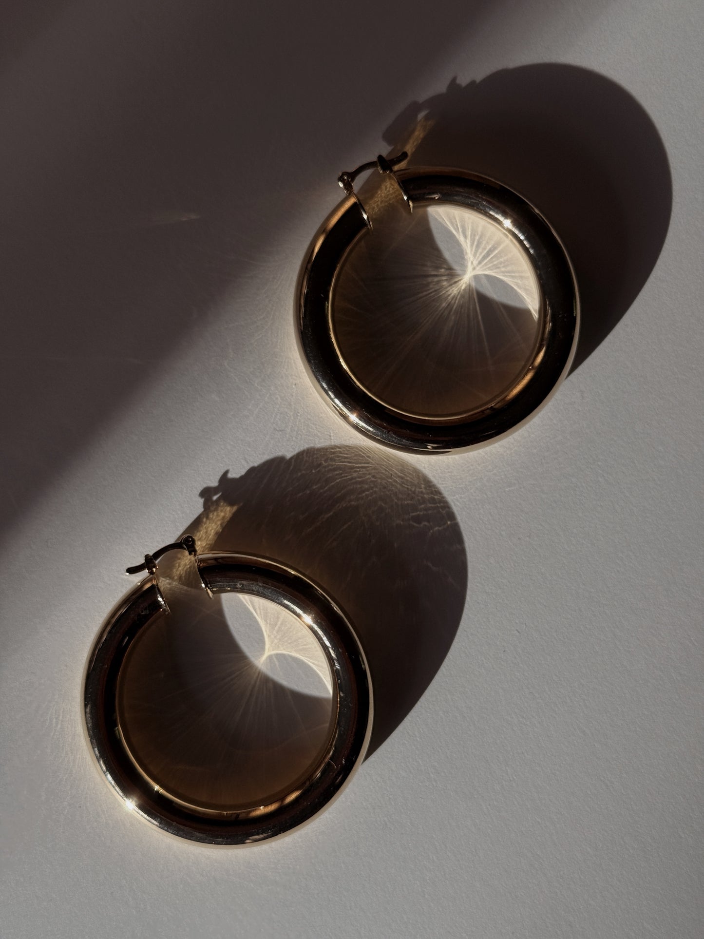 MONET—18K Gold Bold Hoops