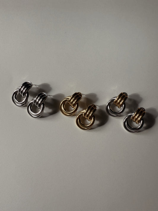MAE—18K Sculpted Hoops