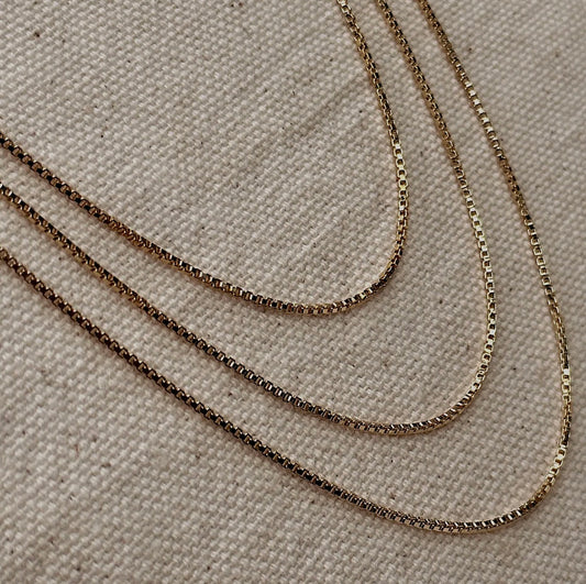 Giselle 1mm Box Chain