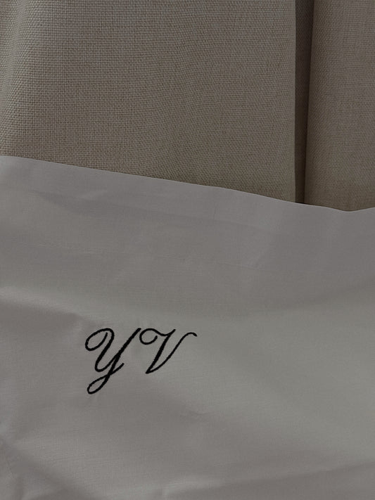 YONI – Custom Initial Pillowcase