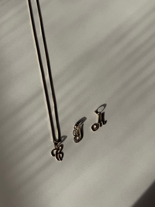 FOR YEU—Pendant & Box Chain Stack